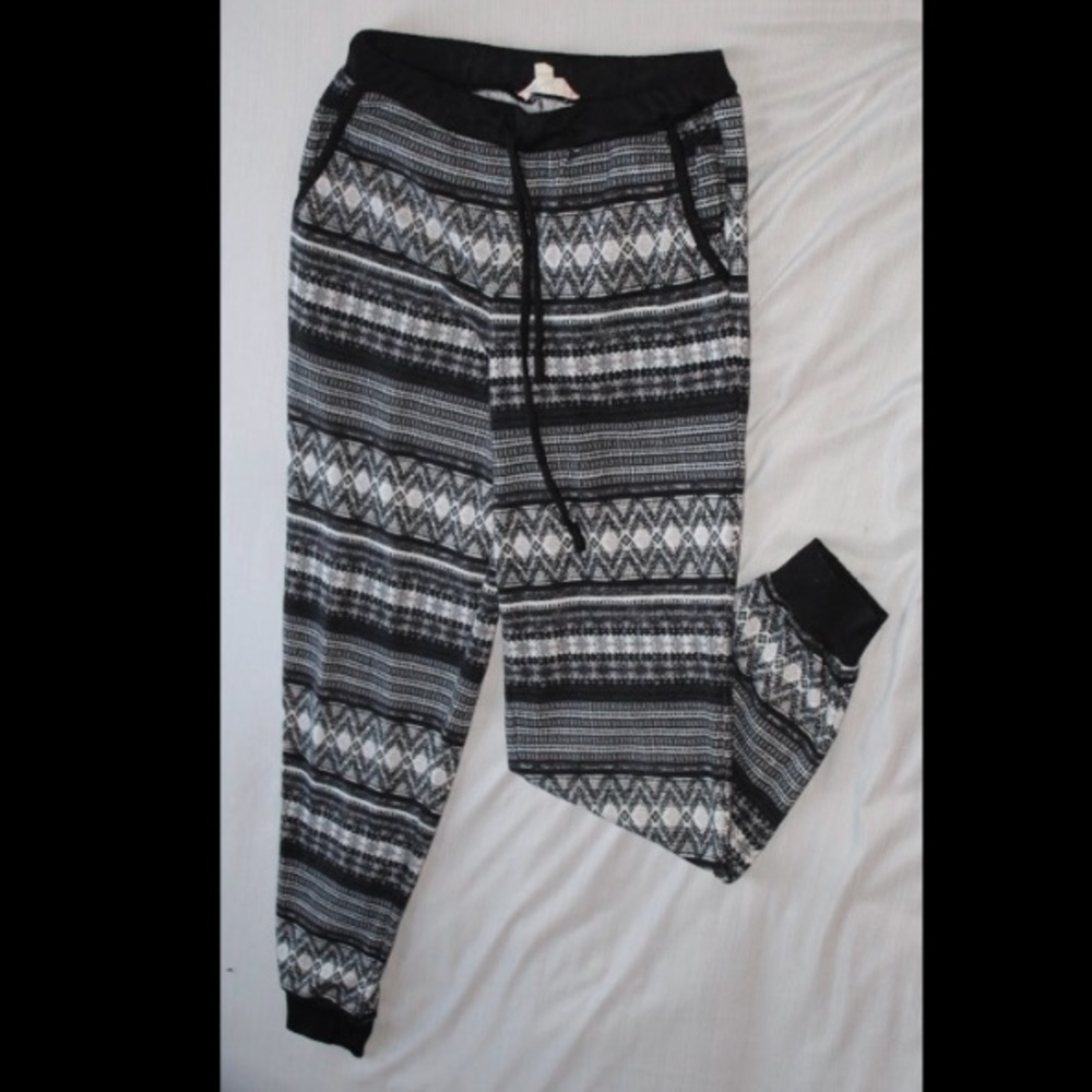 Pink Rebublic Patterned Joggers